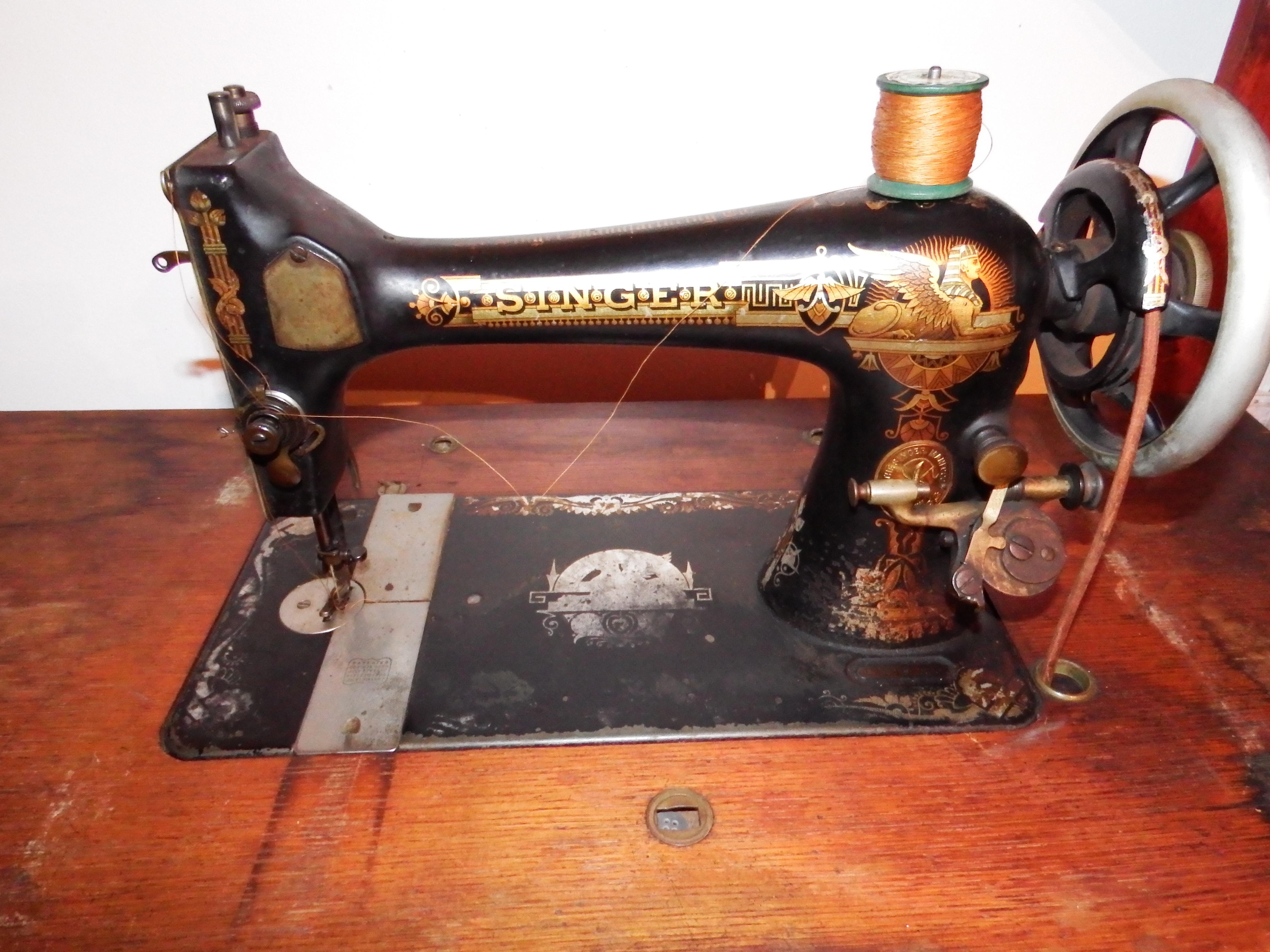 1895 Singer Sewing Machine InstAppraisal